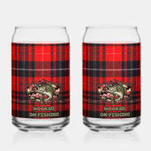 Can glas with a fun fish (Rückseite)