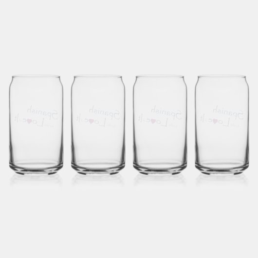 Can glass dosenglas (Hinten)