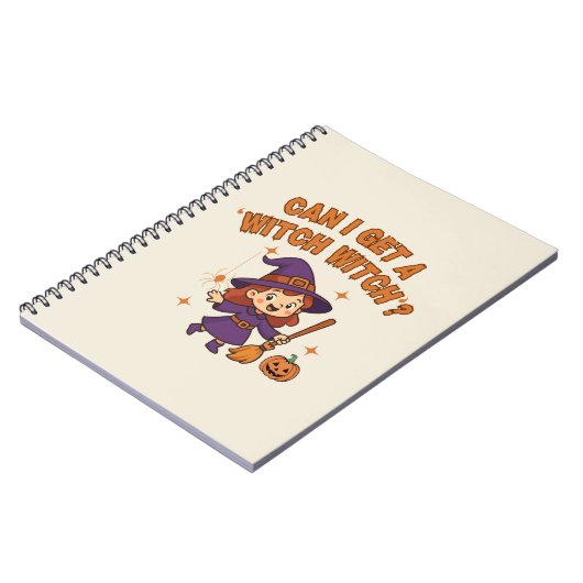 Can I Get a ‘Witch Witch’? Witchy Notebook Notizblock (Linke Seite)