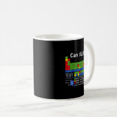 Can I Lick It Periodic Table Chart Science Teacher Kaffeetasse (VorderseiteRechts)