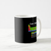Can I Lick It Periodic Table Chart Science Teacher Kaffeetasse (VorderseiteRechts)