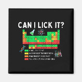 Can I Lick It Periodic Table Chart Science Teacher Magnet (Vorne)