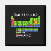 Can I Lick It Periodic Table Chart Science Teacher Magnet (Vorne)