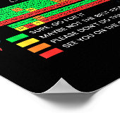 Can I Lick It Periodic Table Chart Science Teacher Poster (Ecke)