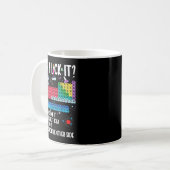 Can I Lick It Periodic Table Funny Science Chemist Kaffeetasse (Vorderseite Links)