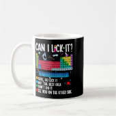 Can I Lick It Periodic Table Funny Science Chemist Kaffeetasse (Links)