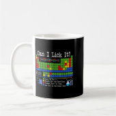 Can I Lick It Periodic Table Funny Science Teacher Kaffeetasse (Links)