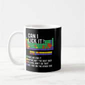 Can I Lick It Periodic Table Funny Science Teacher Kaffeetasse (Links)