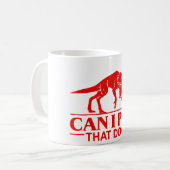 Can I Pet That Dog Demodog Meme Funny Dog Lover Kaffeetasse (Vorderseite Links)