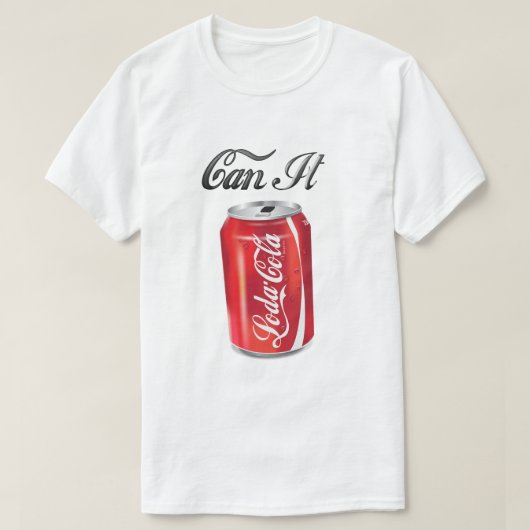 "Can it"-Hemd T-Shirt (Design vorne)
