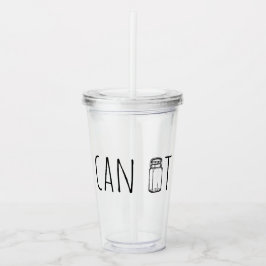 Can It Vintage Glass Jar Canning Season Acryltrinkbecher