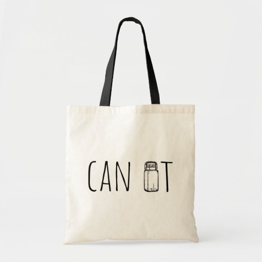 Can It Vintage Glass Jar Canning Season Tragetasche (Vorne)