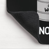 Can Of Worms Do Not Open, Funny, Jokes, Sarcastic Mousepad (Ecke)