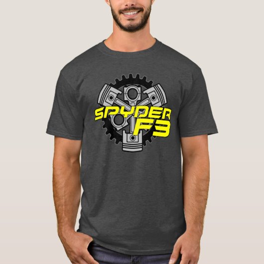Can Spyder F3 "Three Piston" Shirt (Vorderseite)