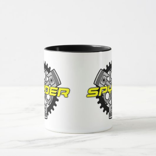 Can Spyder Three Piston Tasse (Zentrum)