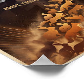 Can’t Be Top Dog Forever – Inspirational Poster (Ecke)