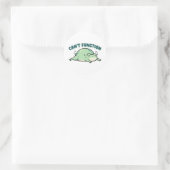 Can’t Function Frog Sticker Cute Exhausted Frog Fu (Tasche)