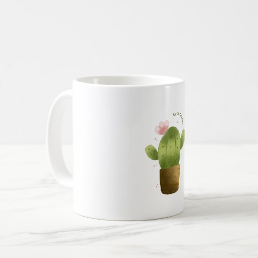 Can’t Touch This – Cute Cactus Coffee Mug Kaffeetasse (Vorderseite Links)