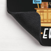 Cana Boy Tiki R Beach Limbo Surfing Rtender Server Mousepad (Ecke)
