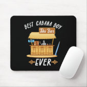 Cana Boy Tiki R Beach Limbo Surfing Rtender Server Mousepad (Mit Mouse)