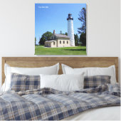 Cana Island Leinwand drucksvoll (Insitu (Schlafzimmer))