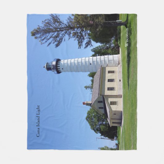Cana Island Lichtdecke Fleecedecke (Vorderseite)