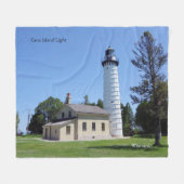 Cana Island Lichtdecke Fleecedecke (Vorderseite (Horizontal))