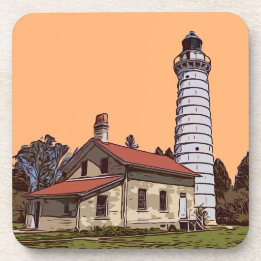 CANA ISLAND LIGHT GETRÄNKEUNTERSETZER (Vorderseite)