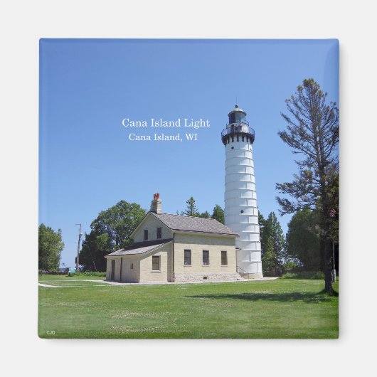 Cana Island Light magnet (Vorne)