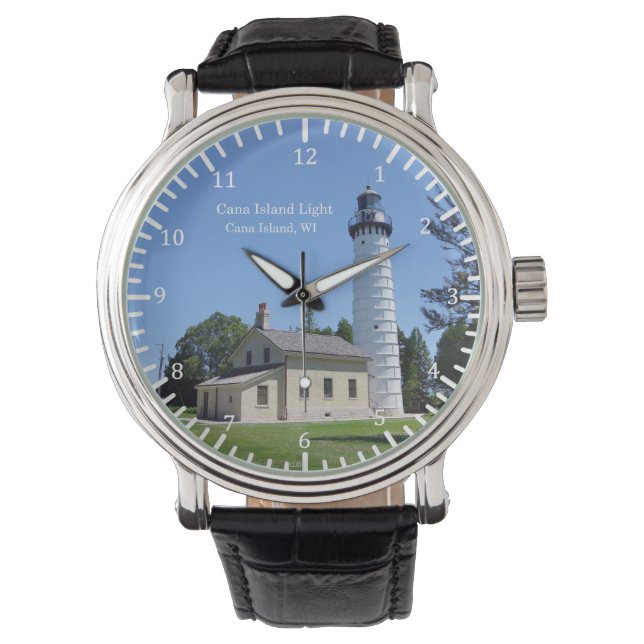 Cana Island Light watch Armbanduhr (Vorderseite)