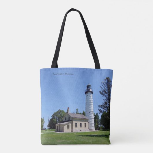 Cana Island Lighthouse all over bag Tasche (Rückseite)
