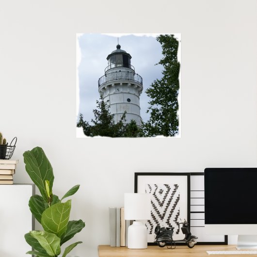 Cana Island Lighthouse Poster (Heimbüro)