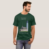 Cana Island Lighthouse Shirt (Vorne ganz)