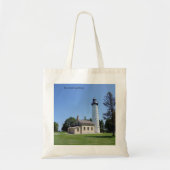 Cana Island Lighthouse tote bag Tragetasche (Vorne)