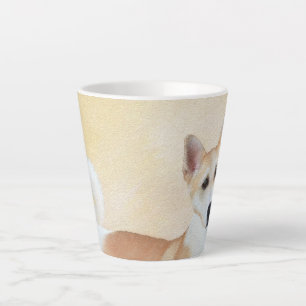 Canaan Dog Malerei - Niedliche Original Hunde Kuns Milchtasse