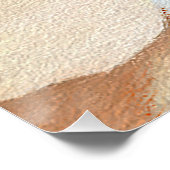 Canaan Dog Malerei - Niedliche Original Hunde Kuns Poster (Ecke)