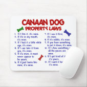 CANAAN HUNDeigentums-Gesetze 2 Mousepad (Mit Mouse)