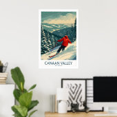 Canaan Valley Ski Druck 1 Poster (Heimbüro)