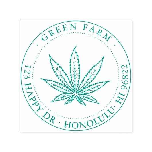 CANABIS Siehe Farbauswahl Permastempel (Design)