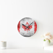 canada2 runde wanduhr (Zuhause)