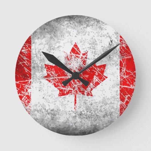 canada2 runde wanduhr (Vorderseite)