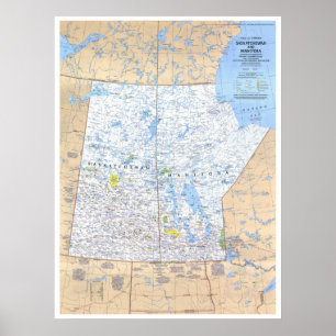 " Canada: 1979 Saskatchewan and Manitoba... Poster