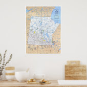" Canada: 1979 Saskatchewan and Manitoba... Poster (Küche)