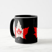 Canada-Ahornblätterbiber Tasse (Vorderseite Links)