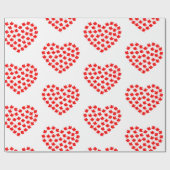 Canada-Ahornblätterherz Geschenkpapier (Flach)