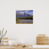 Canada, Alberta, Jasper National Park. Large Poster (Küche)
