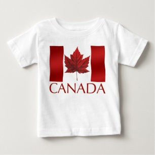 Canada Baby Creeper Canada Flag Souvenir Baby Gift T-shirt