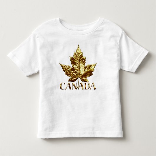 Canada Baby Shirt Gold Canada Baby Jersey Shirt (Vorderseite)