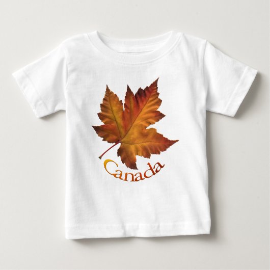 Canada Baby Shirt Persoanlized Baby Souvenir Shirt (Vorderseite)