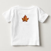 Canada Baby Shirt Persoanlized Baby Souvenir Shirt (Rückseite)